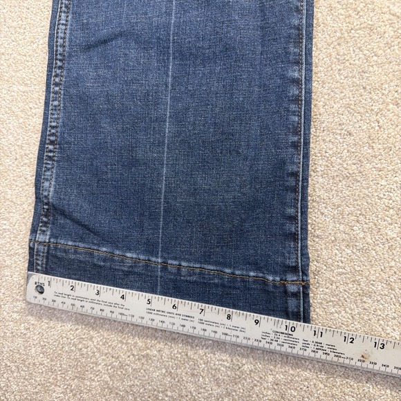 Wrangler High Rise Trouser Bootcut Jeans Womens 29 X 32 (FITS 30 X 32) Denim - Picture 7 of 10